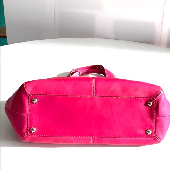 Coach Soho pleated zip satchel pink - Picture 4 of 8